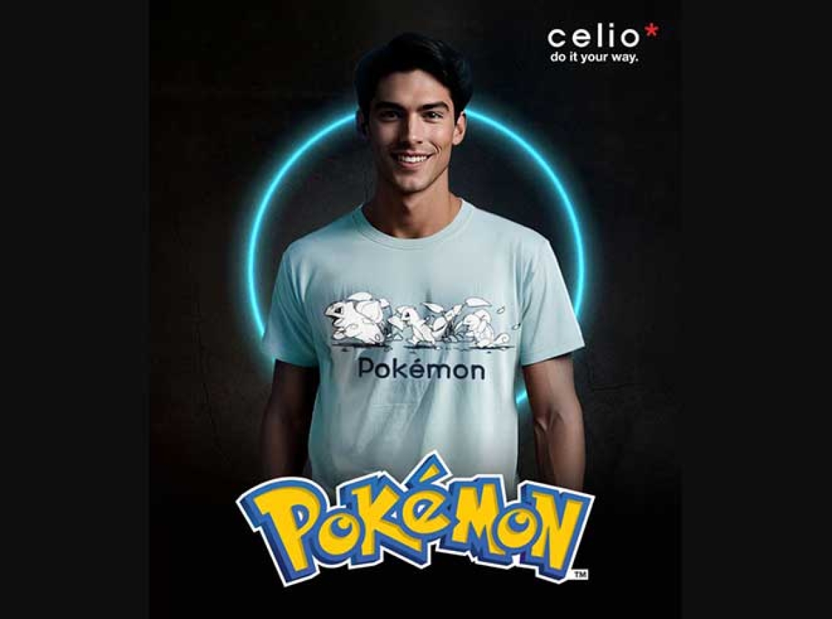 Celio launches new Pokeman-themed capsule collection