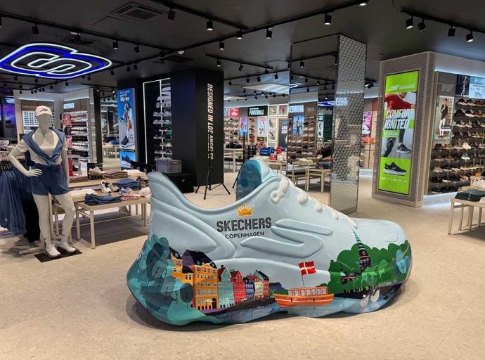 Skechers secures Scandinavian primer realty with Copenhagen flagship debut